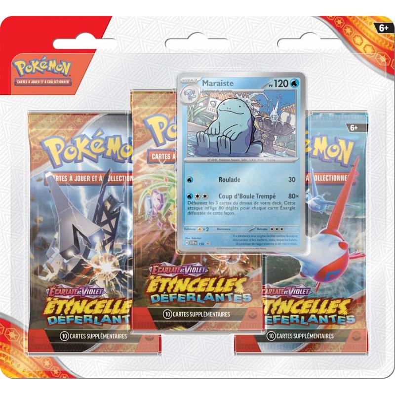 Tri pack EV08 Etincelles Déferlantes